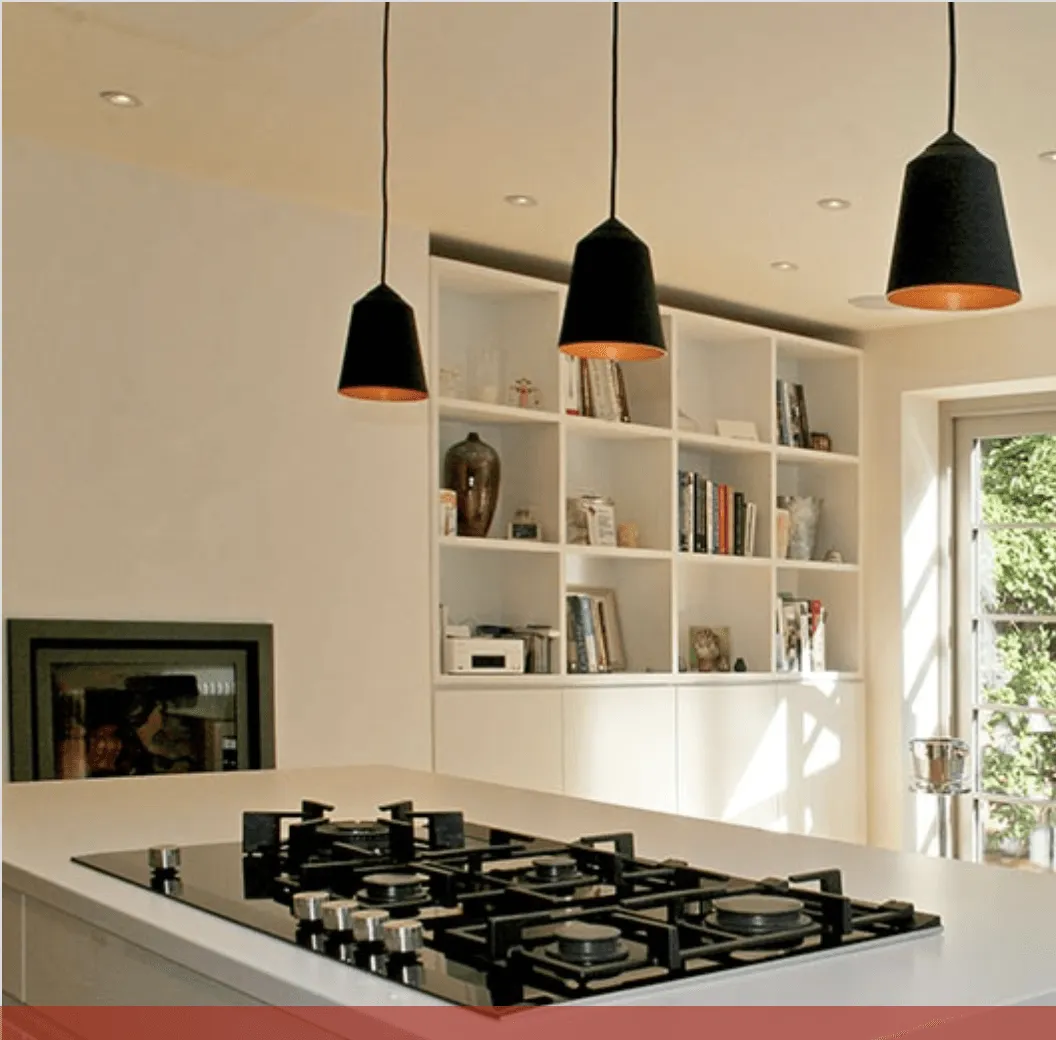 15cm Classic Spun Aluminium Pendant - Colour Options