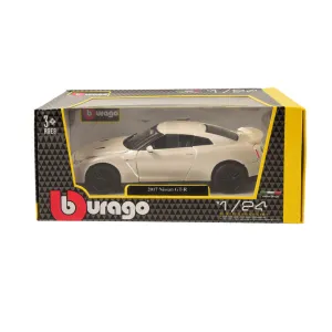 21082W BURAGO DIE CAST NISSAN GTR 2017 CAR