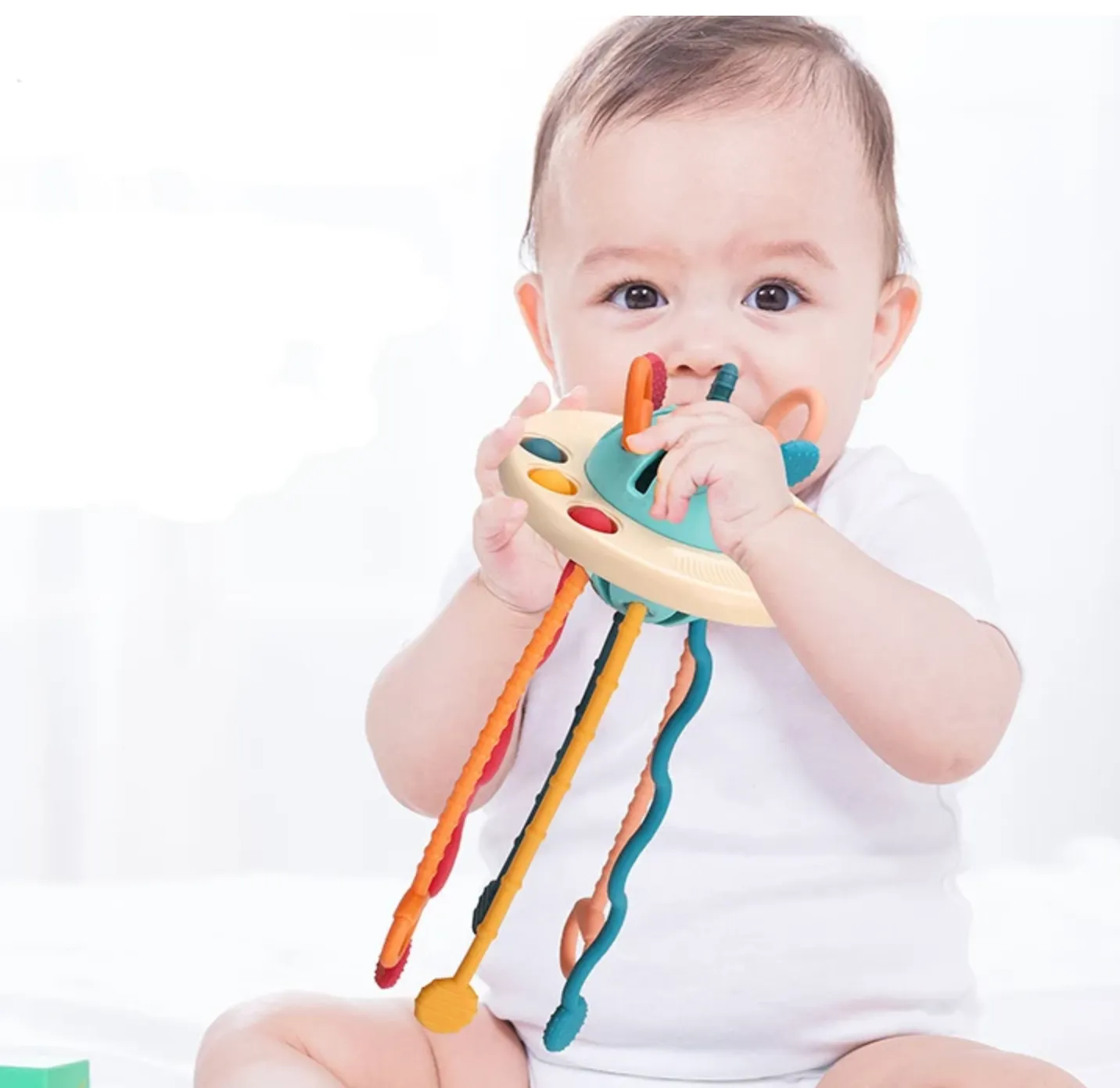 3-in-1 Montessori Teething & Sensory Educational Toy