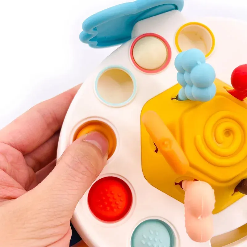 3-in-1 Montessori Teething & Sensory Educational Toy