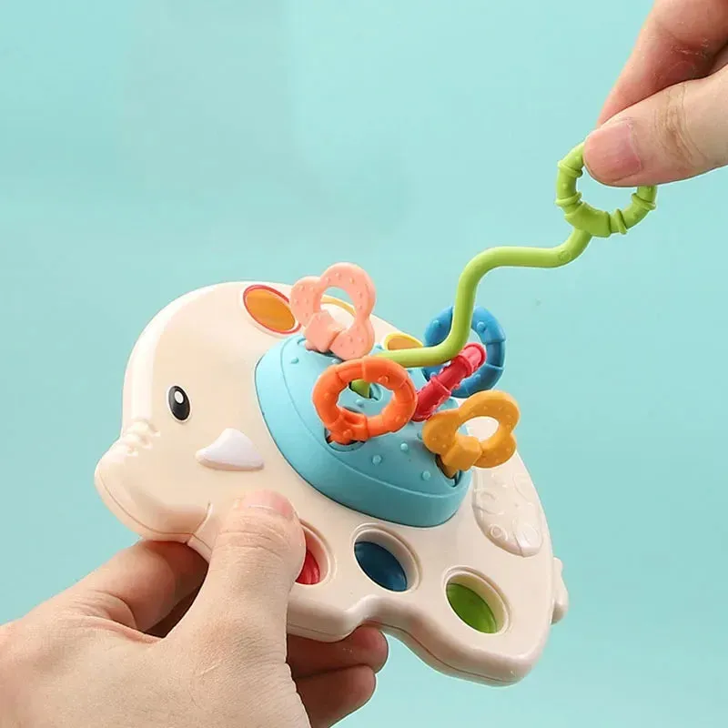 3-in-1 Montessori Teething & Sensory Educational Toy
