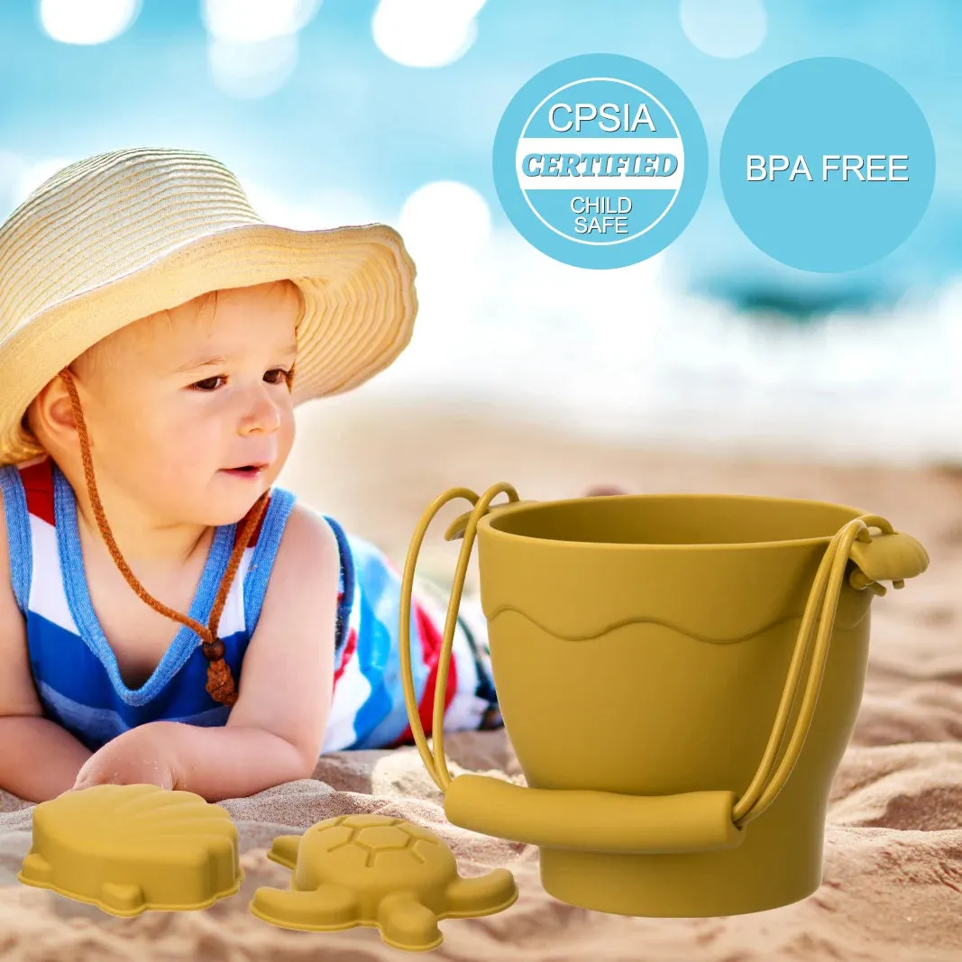 8-Piece Silicone Beach Toy Set