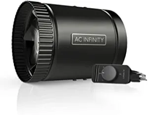 AC Infinity RAXIAL S6 6" Duct Booster w/ Speed Controller