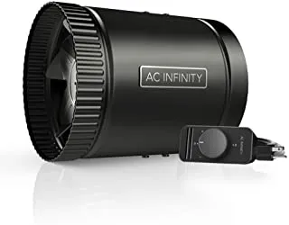 AC Infinity RAXIAL S6 6" Duct Booster w/ Speed Controller