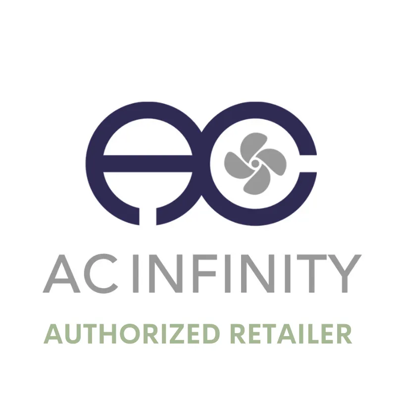 AC Infinity Stainless Steel Pruning Shear, Ergonomic Lightweight, 6.6" Straight Blades