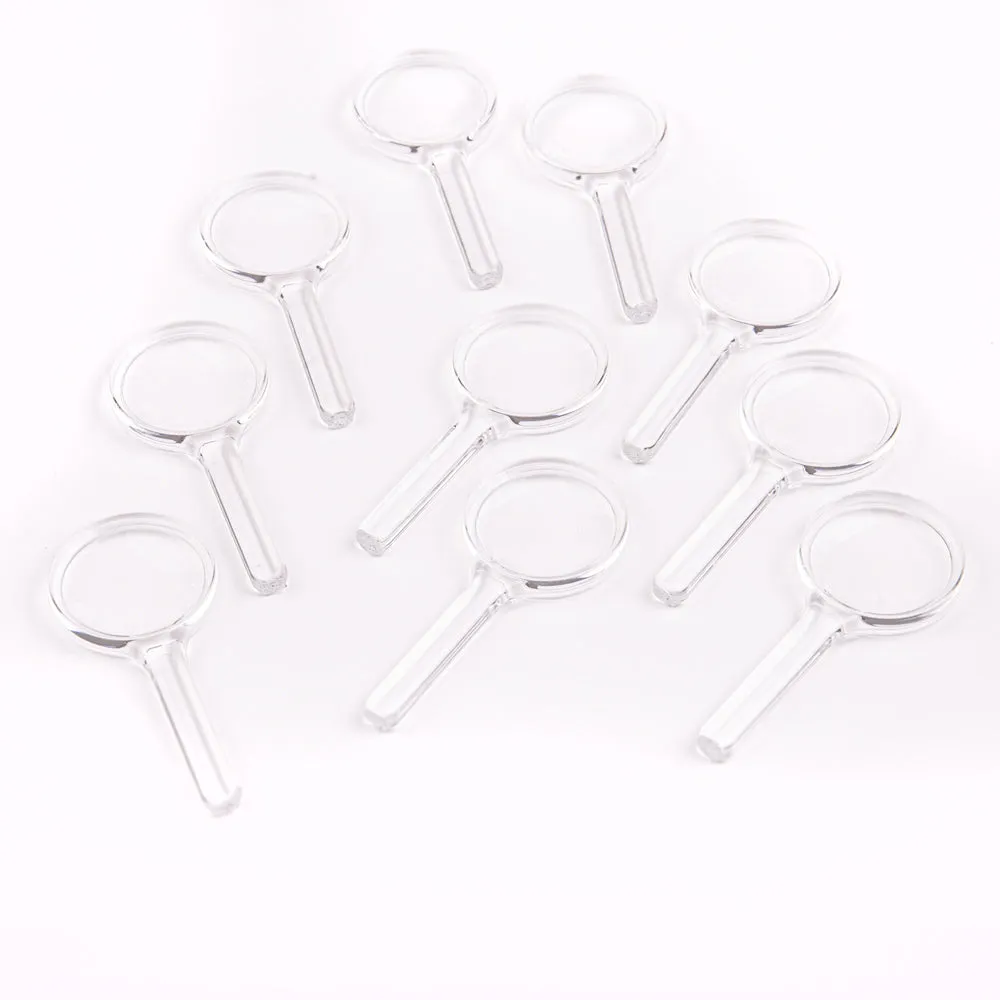 Acrylic Hand Magnifier (63mm) - Pack of 10