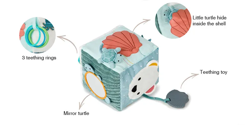 Activity cube Play and Discover - Ocean