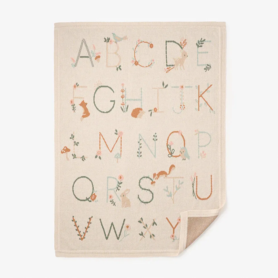 Alphabet Baby Blanket