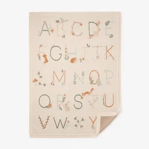Alphabet Baby Blanket