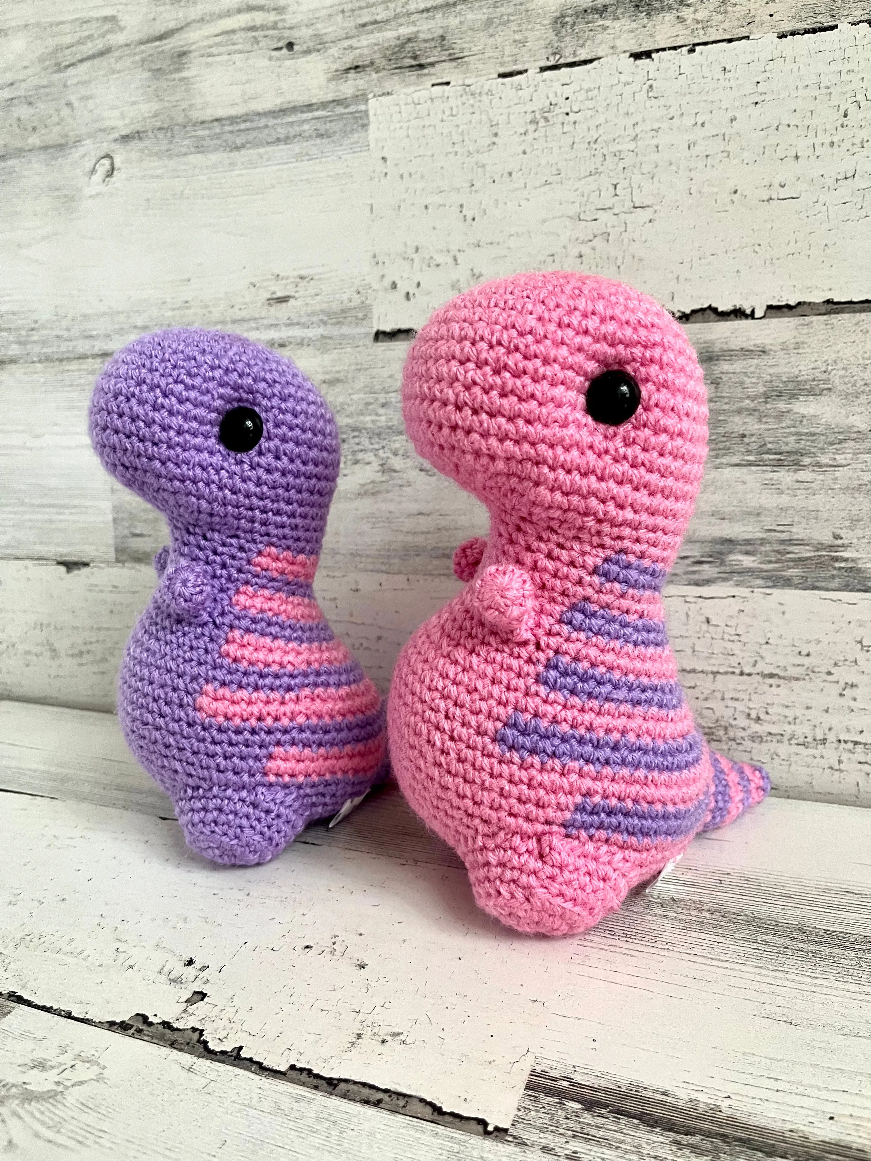 Amethyst & Pink - Chubby Dinosaur