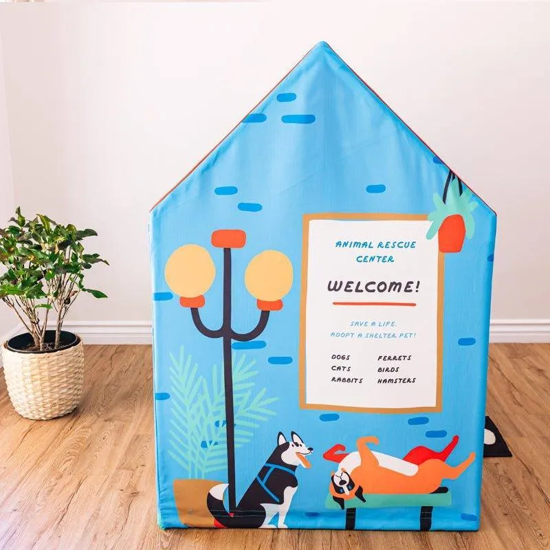 Animal Rescue Playhouse for Kids