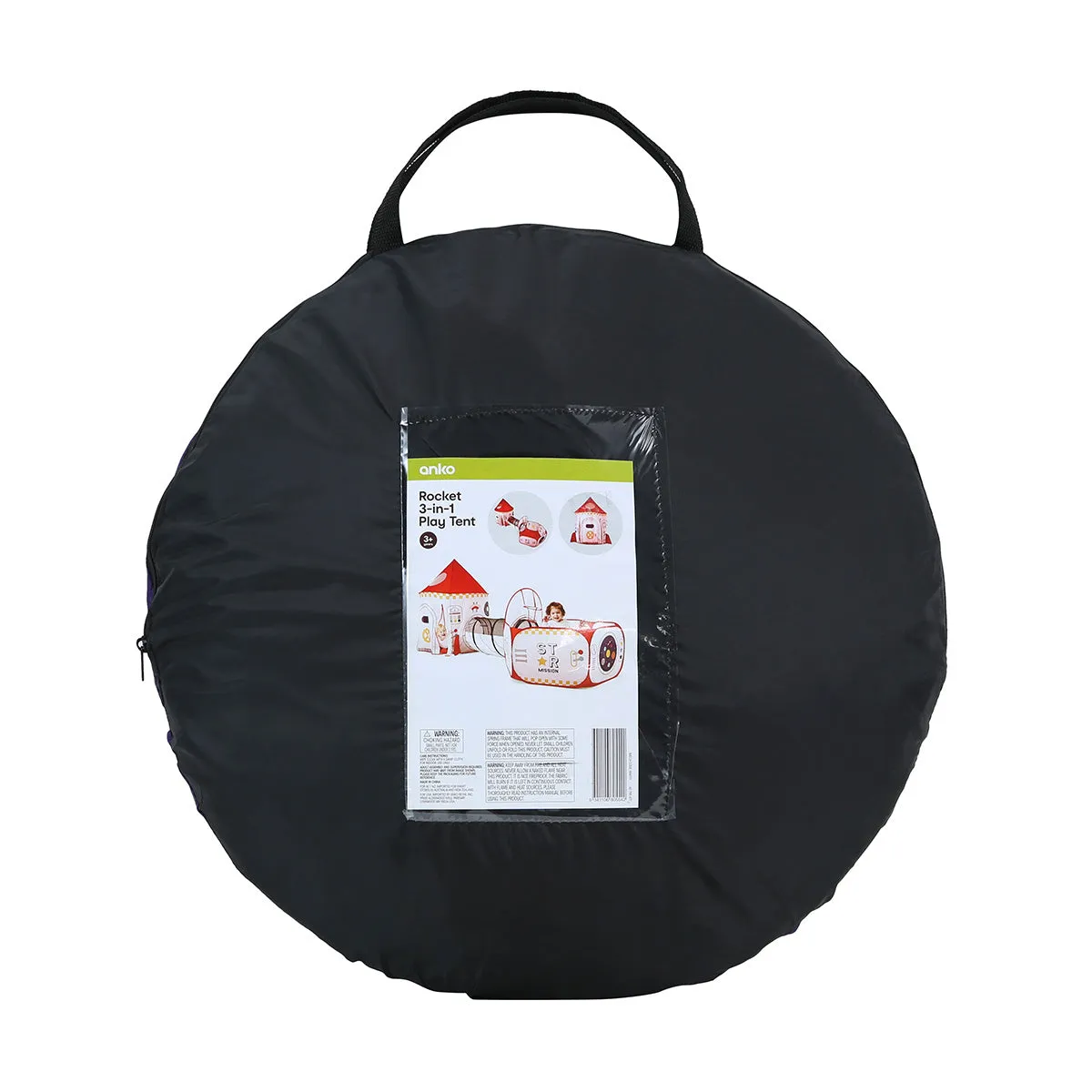 Anko Rocket 3-in-1 Play Tent / Suitable for 3  Years