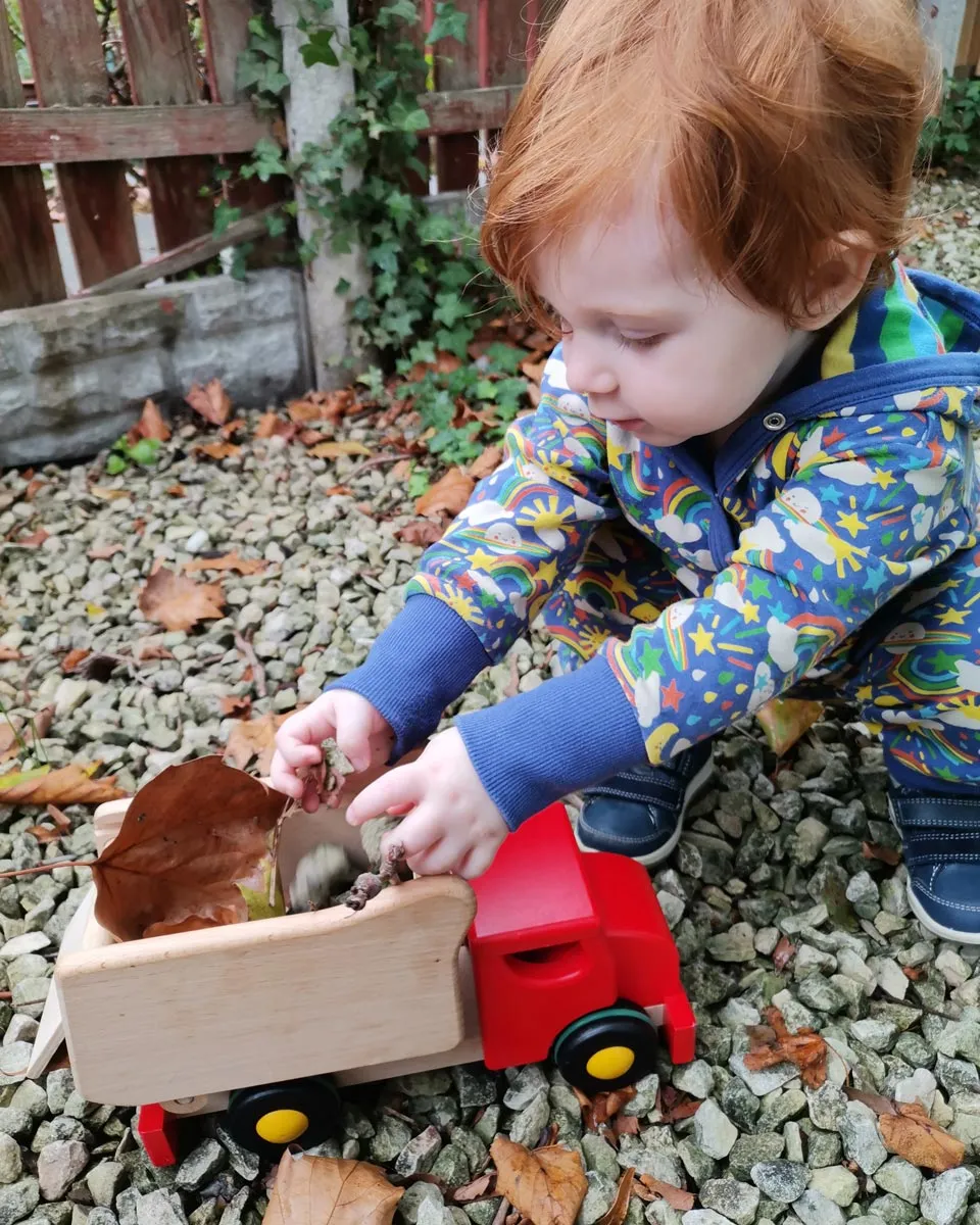 Bajo Red Tipper Shape Sorter