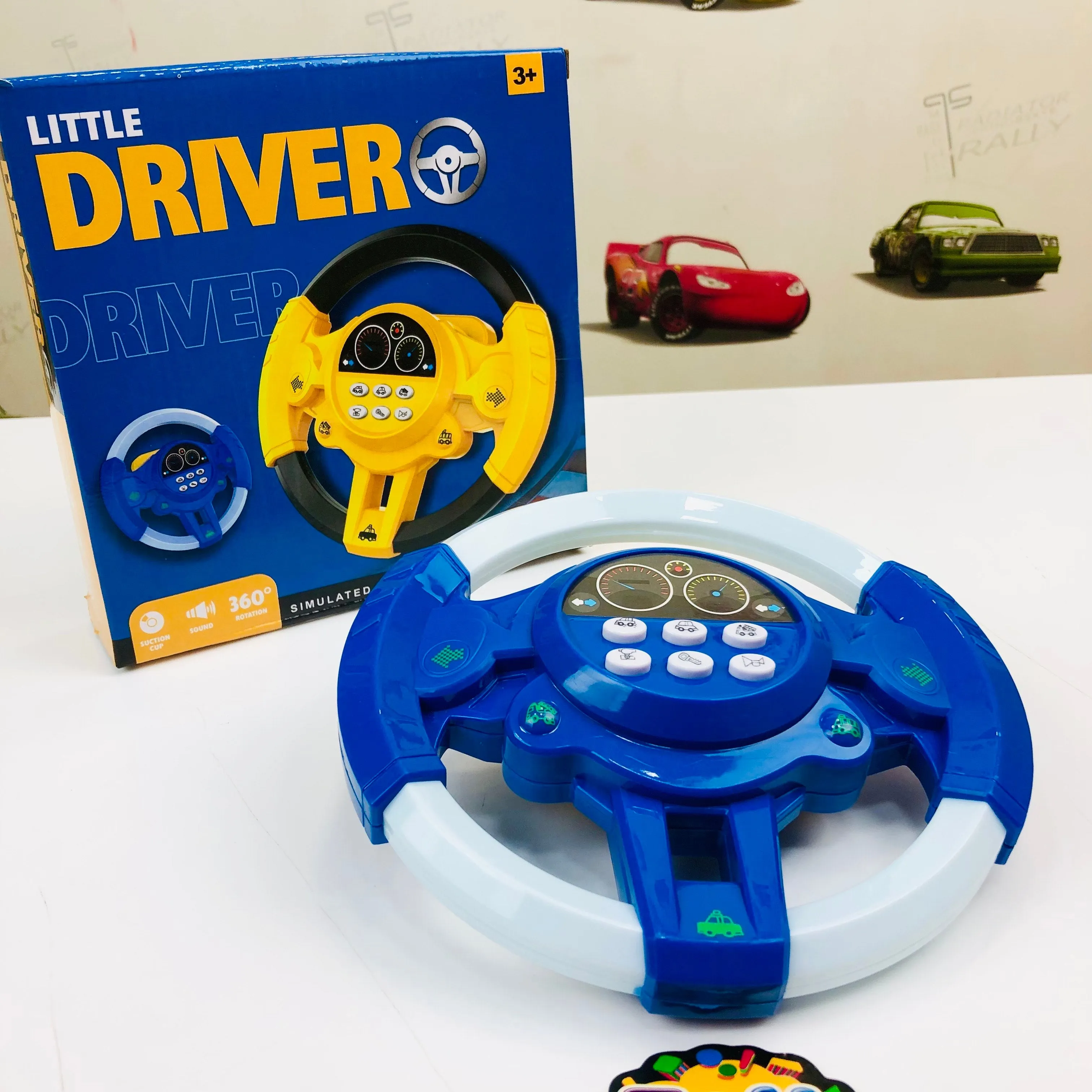 Battery Operated Little Driver Steering Wheel