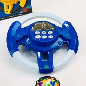 Battery Operated Little Driver Steering Wheel