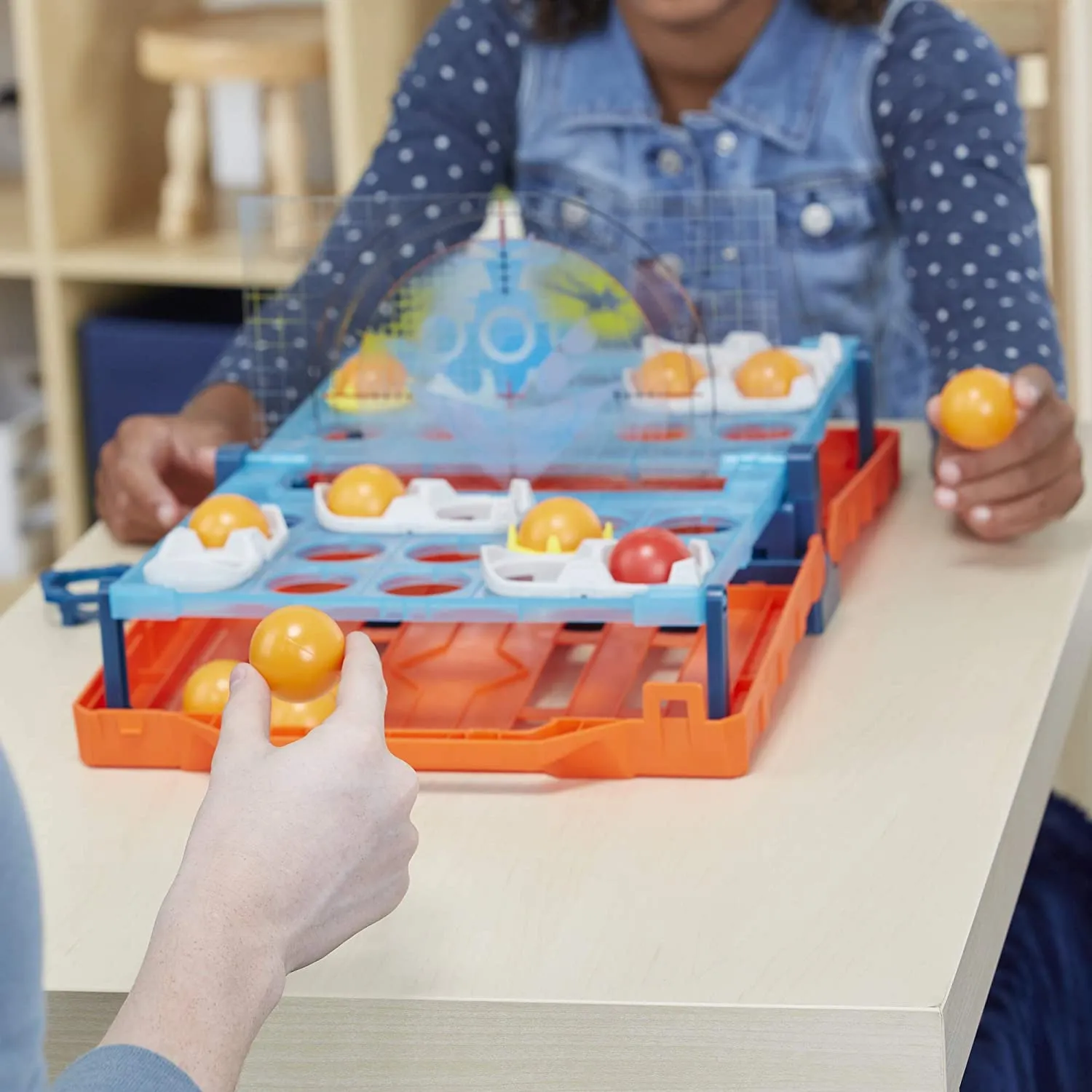 Battleship Shots Game Strategy Ball-Bouncing Game Ages 8 and Up
