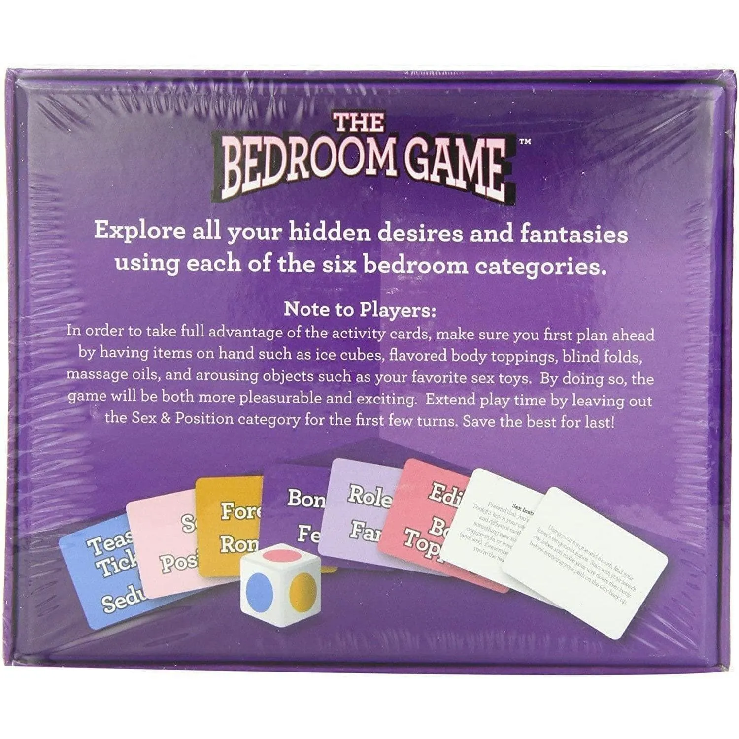 Bedroom Game Couples 6 Sex Exploration Category Card Game