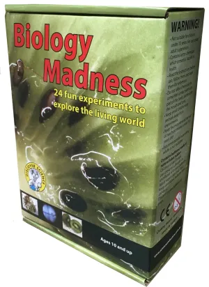 Biology Madness: 24 Science Experiments for Kids