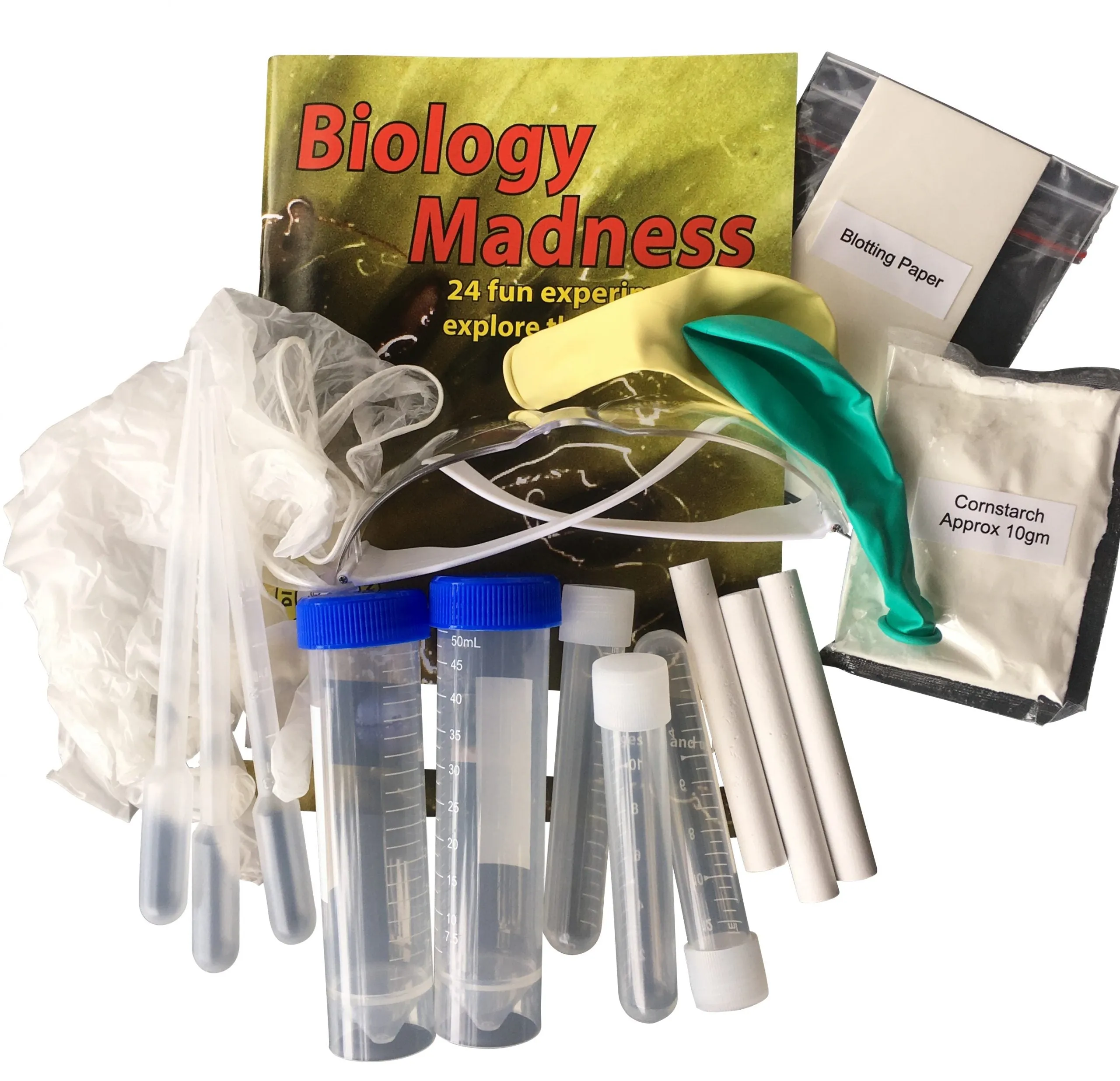 Biology Madness: 24 Science Experiments for Kids