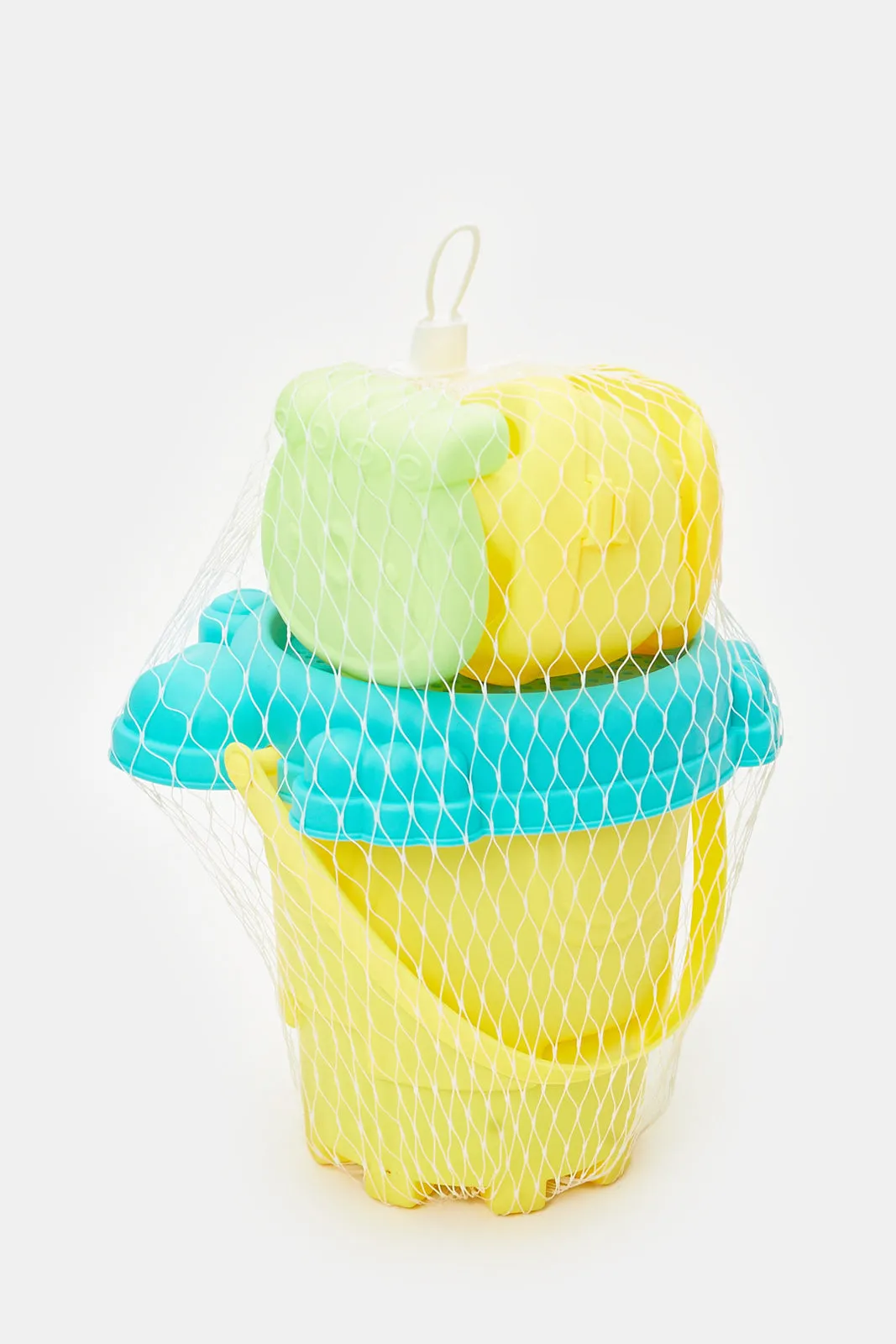 Blue And Yellow Beach Toy Set (7 Piece)