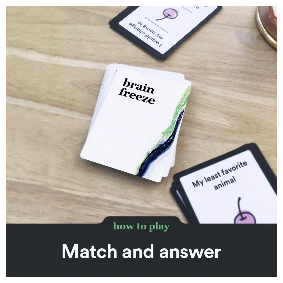 Brain Freeze Card Game