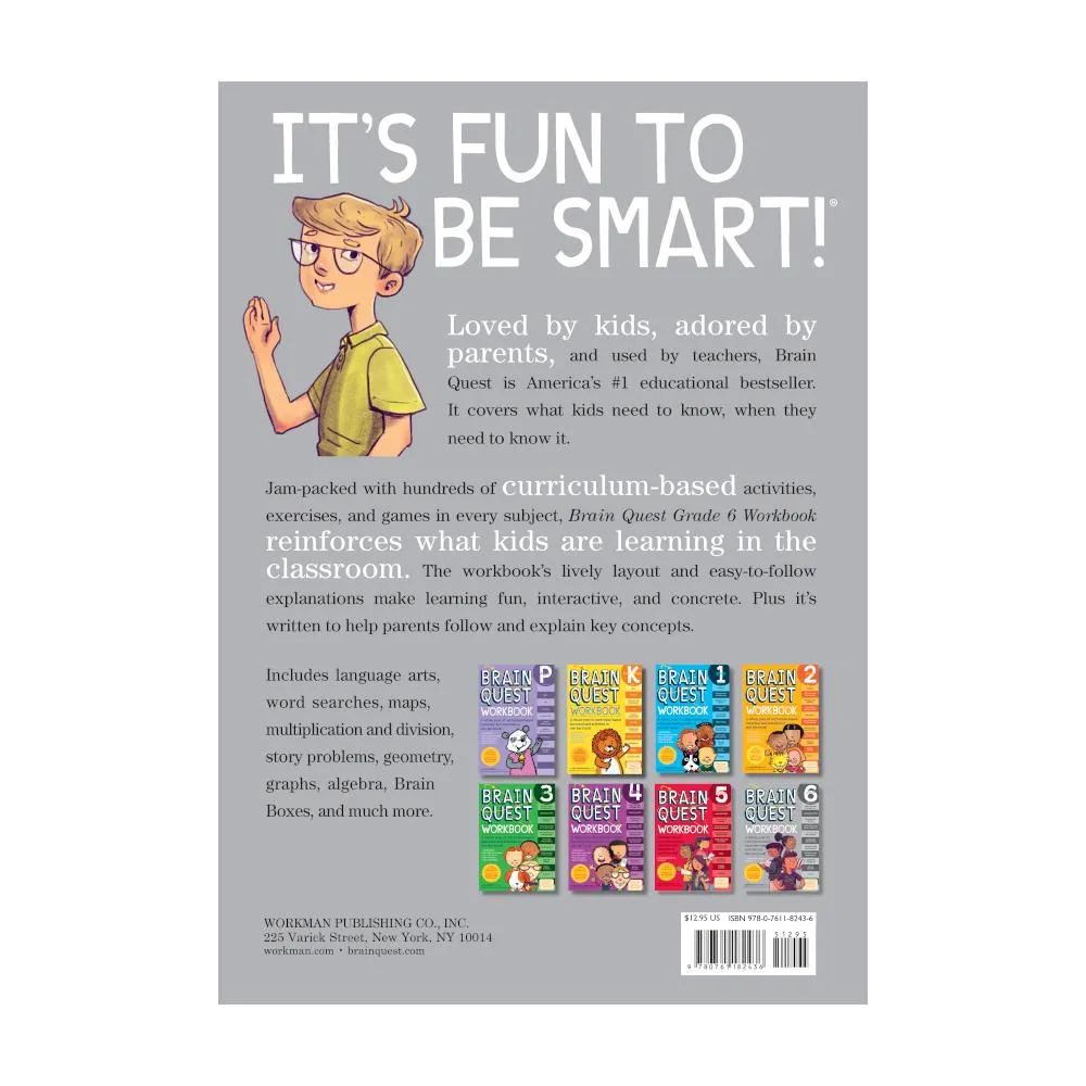 Brain Quest Grade 6 Workbook