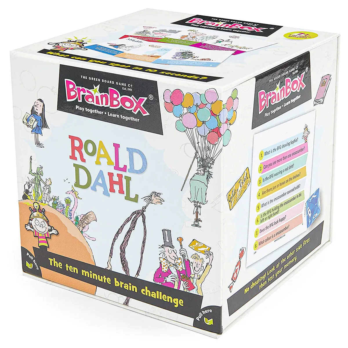 BrainBox Roald Dahl Card Game