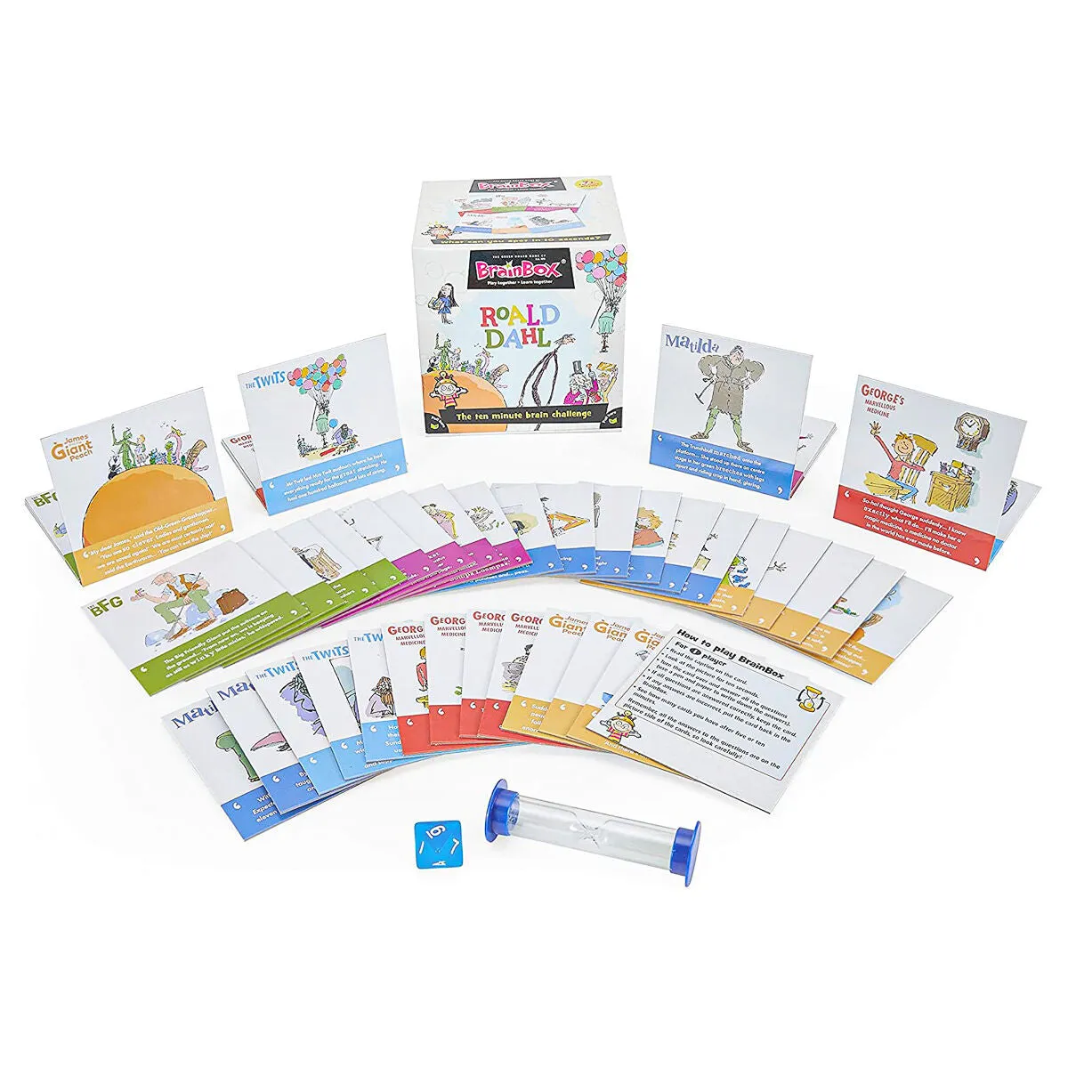 BrainBox Roald Dahl Card Game