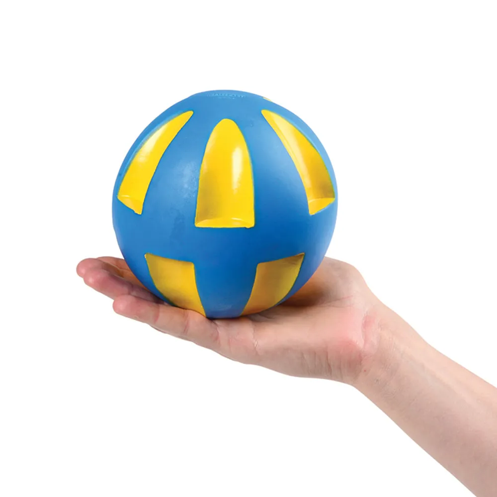 Brightly Colored Toddler Tactile Ball Set | 6 Soft Vinyl Balls for Sensory Exploration