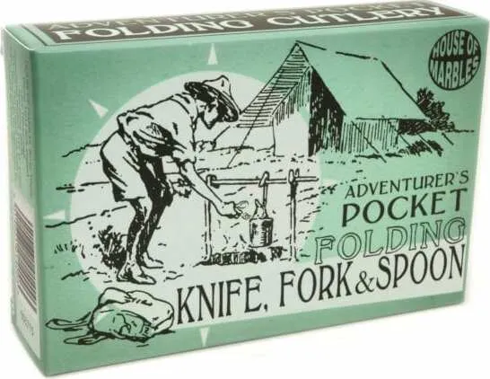 Camping Knife, Fork & Spoon Set