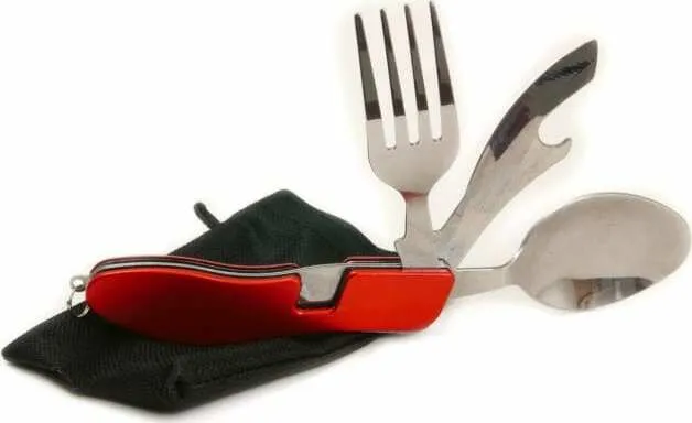 Camping Knife, Fork & Spoon Set