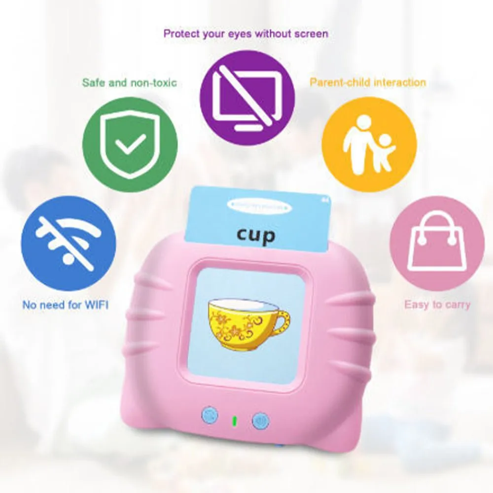 CARD EARLY EDUCATION DEVICE PINK
