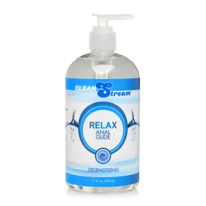 Clean Stream Relax Desensitizing Anal Lube, 17oz.