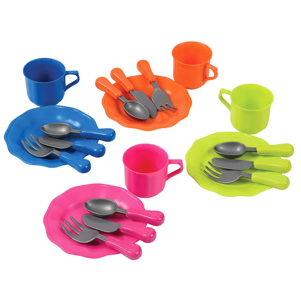 Color-Fun Cookware Set | 39-Piece Pretend Play Cooking Set