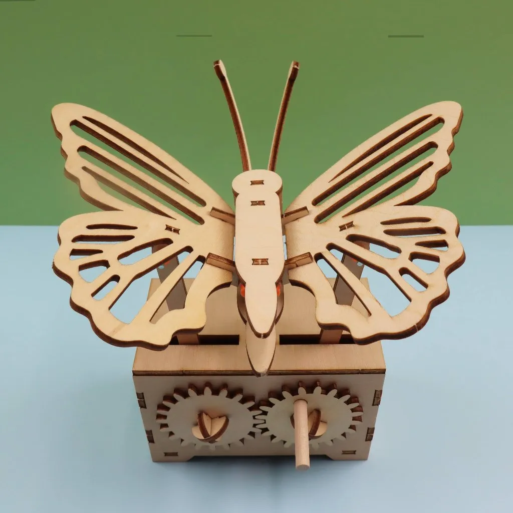 CreateKit Fluttering Butterfly DIY STEM Toy