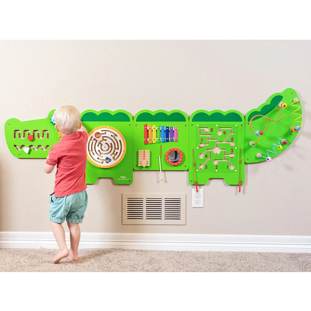 Crocodile Activity Wall Panel