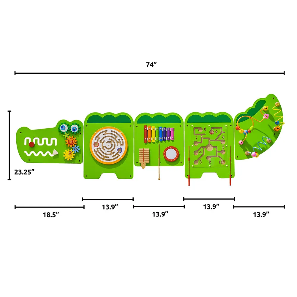 Crocodile Activity Wall Panel