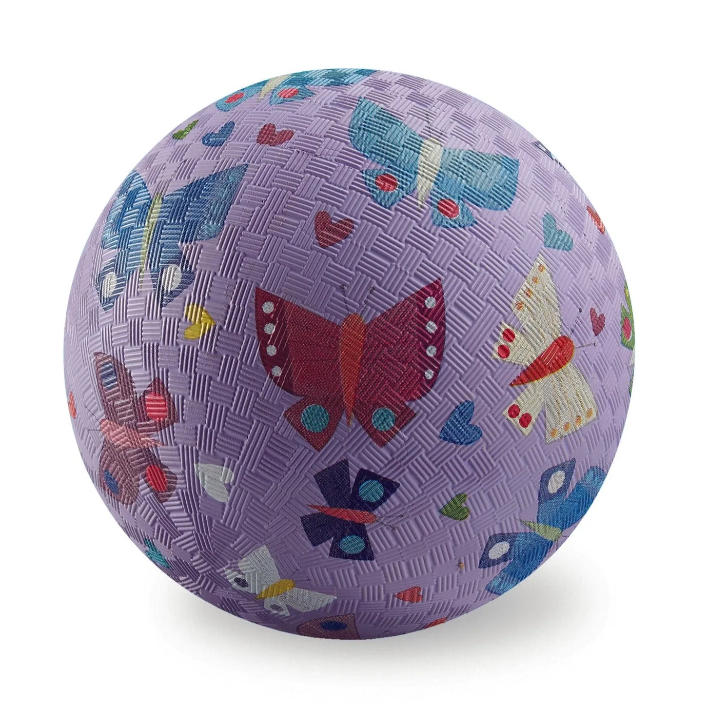 Crocodile Creek Playground Ball 5 Inch - Butterfly Garden