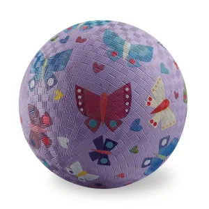 Crocodile Creek Playground Ball 5 Inch - Butterfly Garden