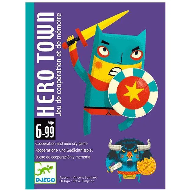 Djeco Hero Town Card Game