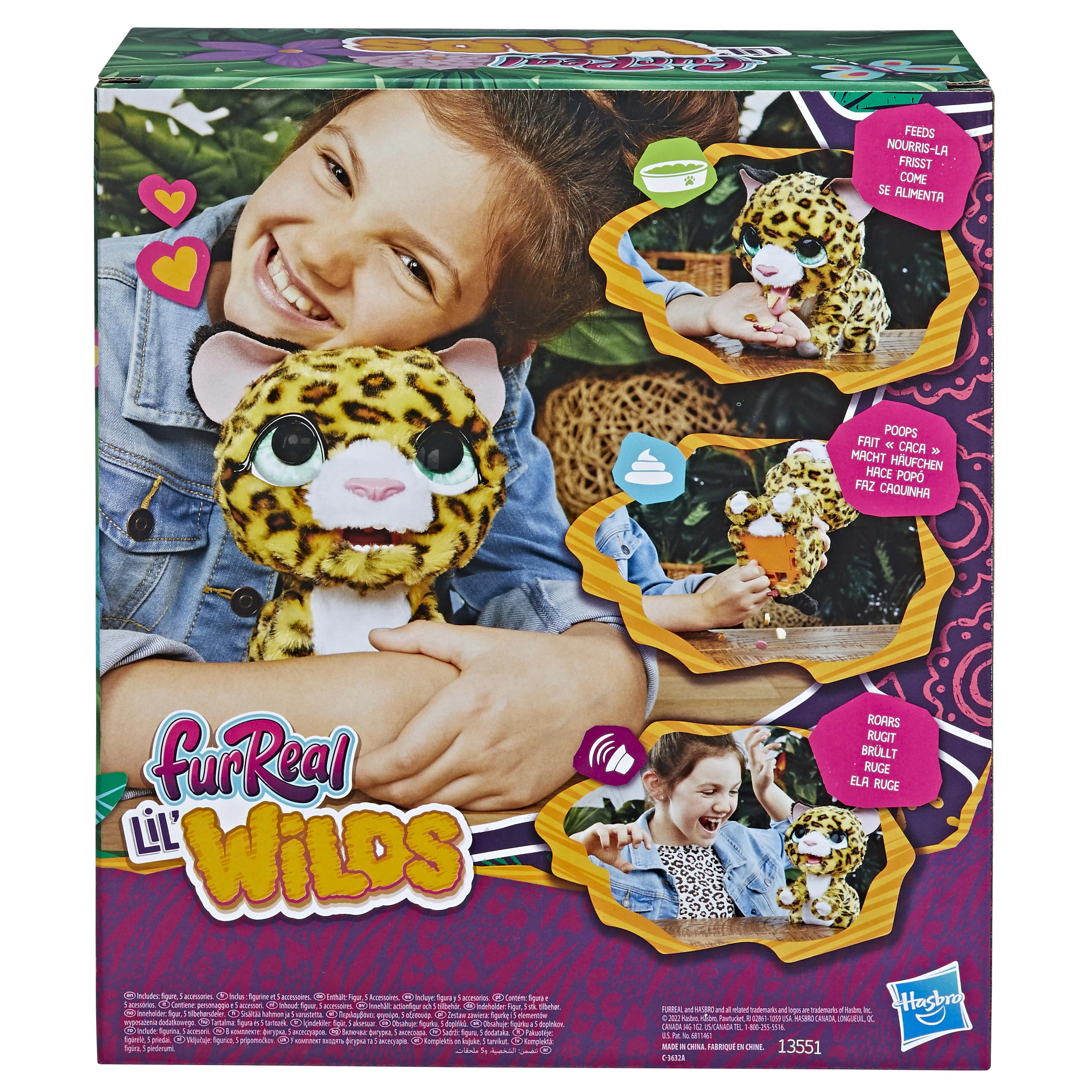 Furreal Friends Lil' Wilds Lolly The Leopard