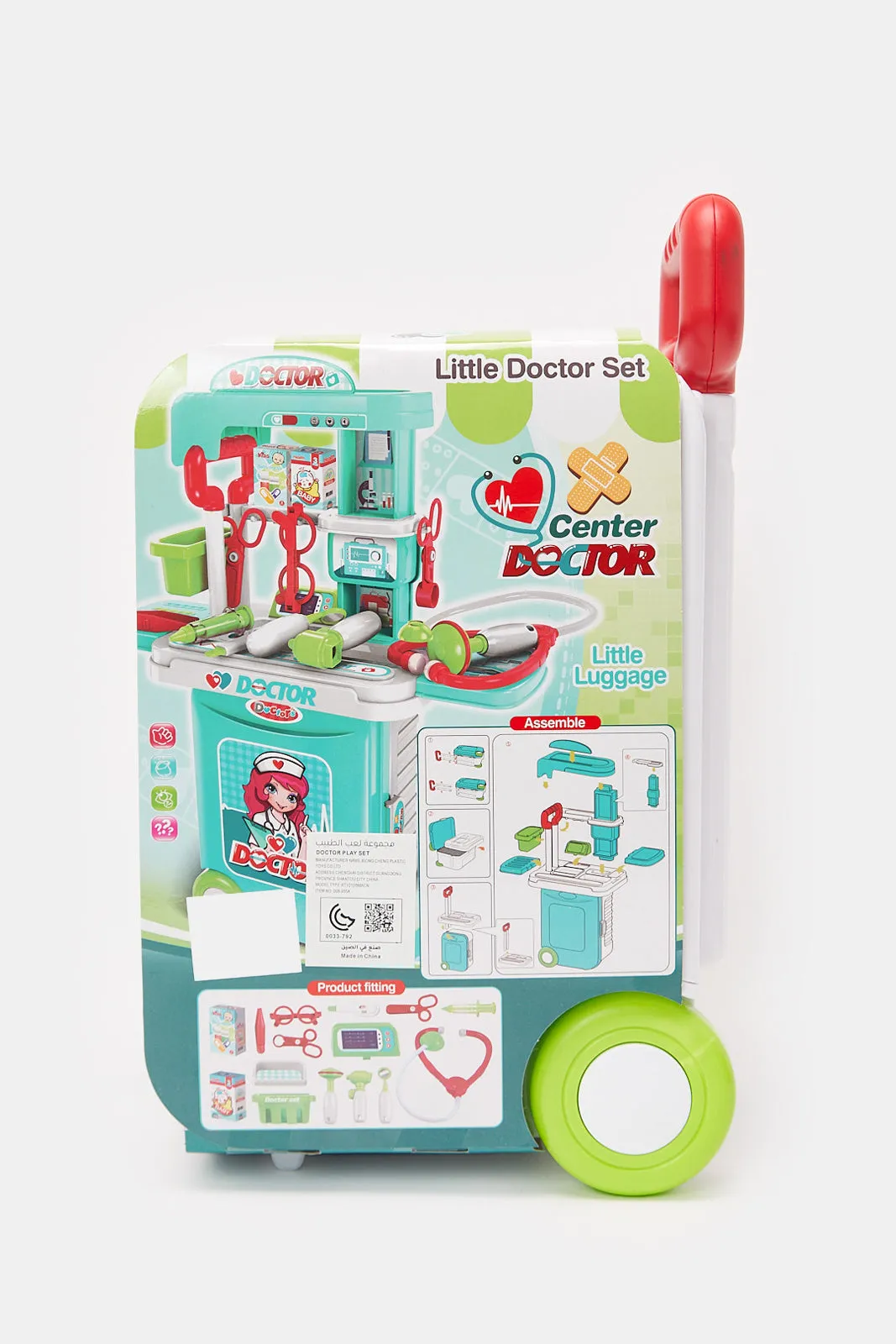 Girls Blue And Red Doctor Play Set