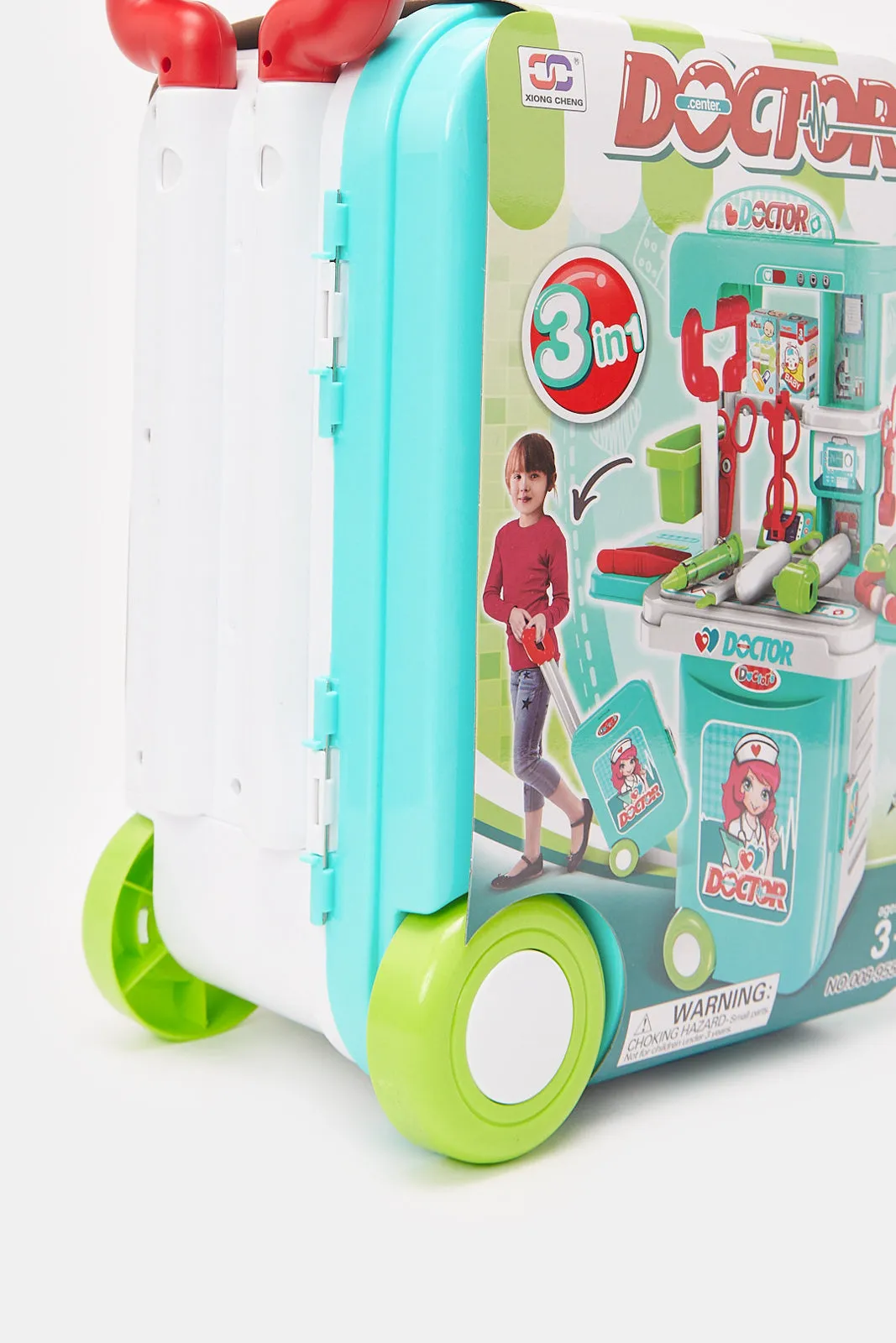 Girls Blue And Red Doctor Play Set