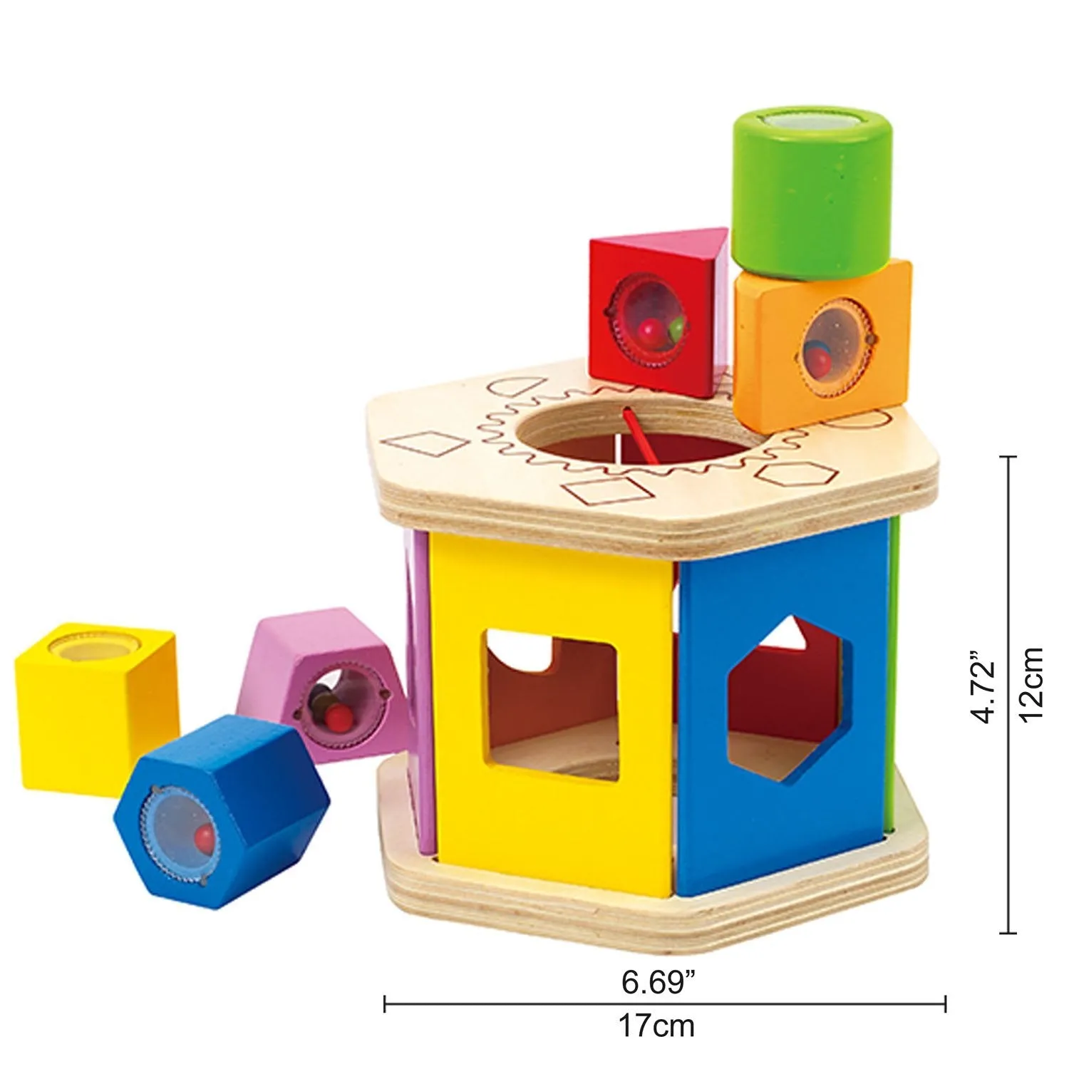 Hape Shake & Match Shape Sorter