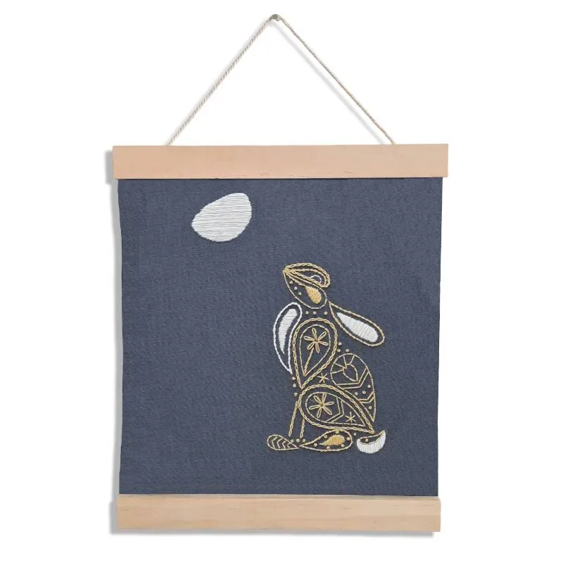 Hare Banner Embroidery Kit