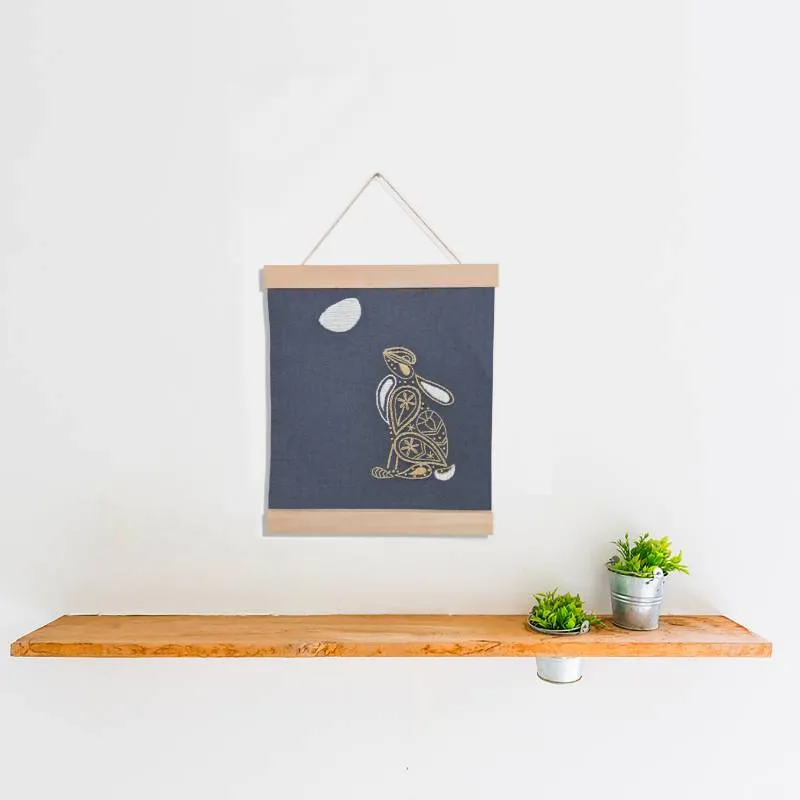 Hare Banner Embroidery Kit