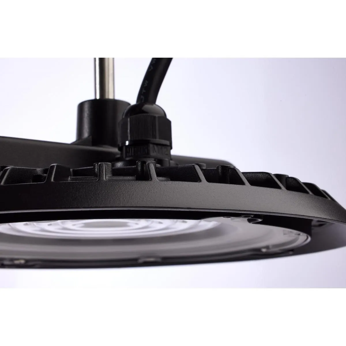 Hi-Pro LED Shop Light, 7000 Lumens, 60 Watts LED UFO High Bay, 5000K, 120V