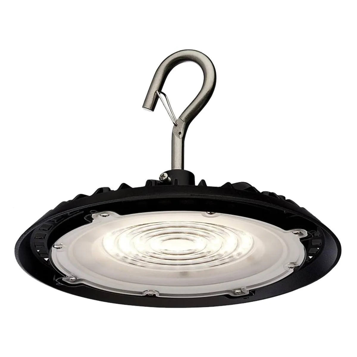 Hi-Pro LED Shop Light, 7000 Lumens, 60 Watts LED UFO High Bay, 5000K, 120V