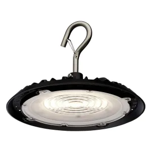 Hi-Pro LED Shop Light, 7000 Lumens, 60 Watts LED UFO High Bay, 5000K, 120V
