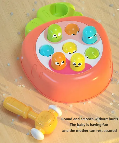 Huanger Hammer Whac-A-Mole Tabletop Toddlers Toy